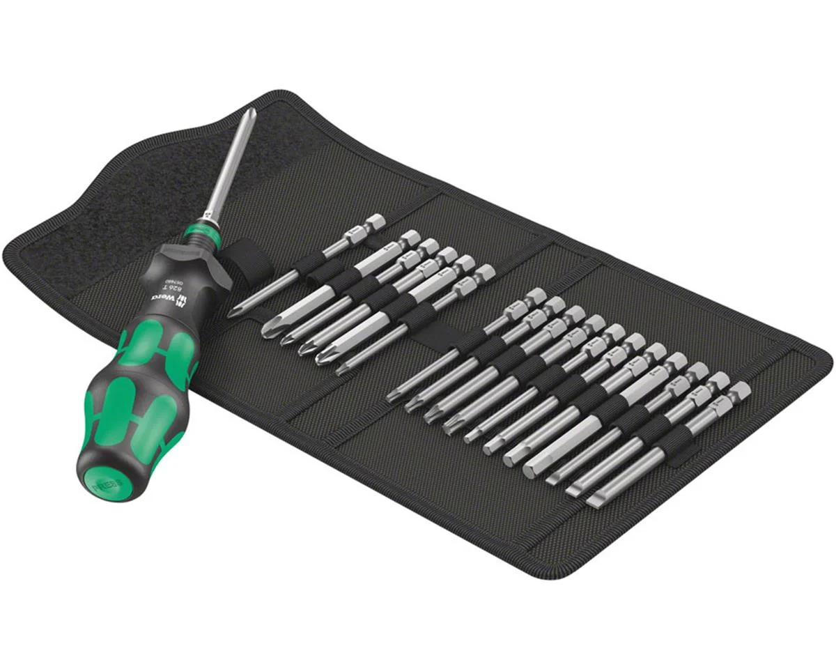Wera Kraftform Kompakt Turbo 1 Driver & Bit Set